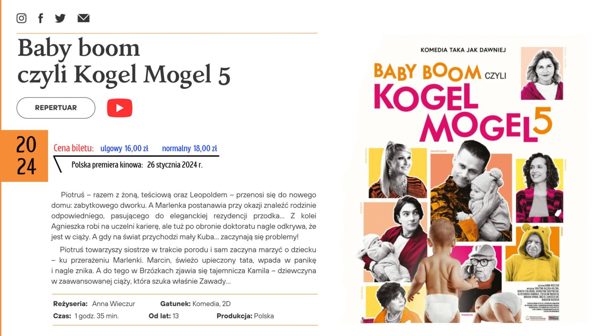 Baby Boom Czyli Kogel Mogel Kino Wis A